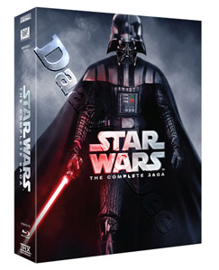 Star Wars - Complete Saga (6 Films) - 9-Disc Box Set (Blu-Ray)